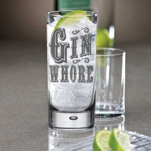 Novelty Gin Highball G&T Glass